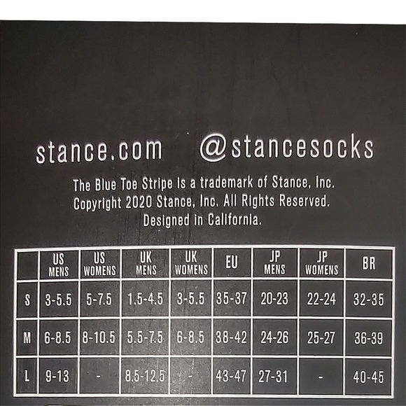 Stance MO Skull Casual Crew Socks Medium US Mens 6-8.5 US Womens 8-10.5 - Picture 6 of 6